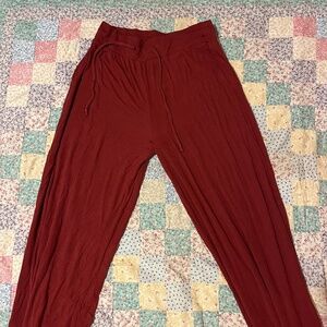 Hollister Gilly Hicks Red Pajama Pants Size Small